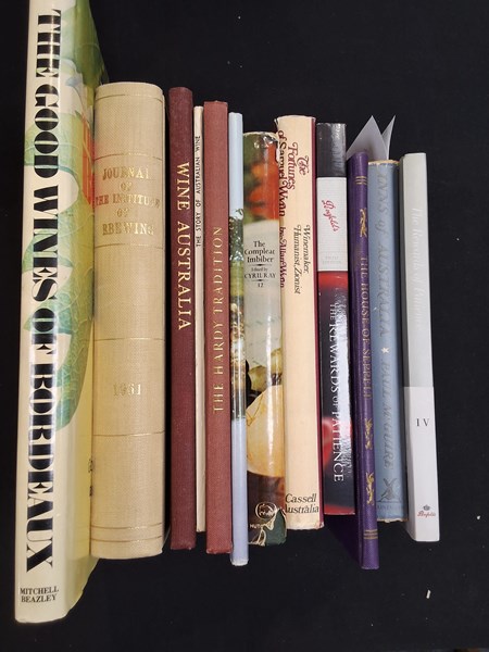 Lot 1332 - WINE BOOKS