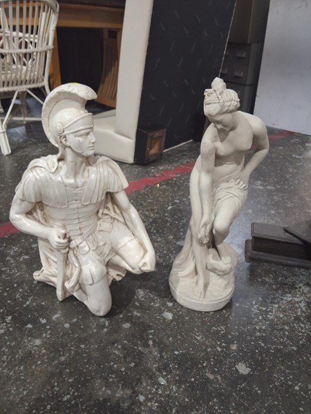 Lot 50 - PLASTER STATUES