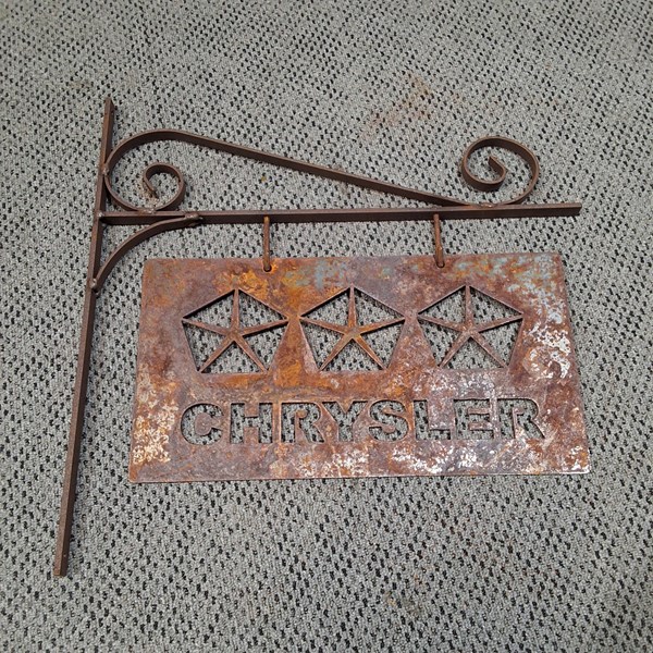 Lot 374 - CHRYSLER SIGN