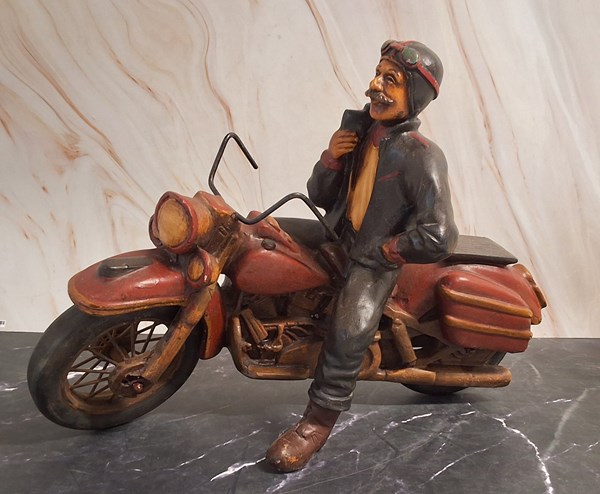 Lot 306 - MOTORCYCLE ORNAMENT