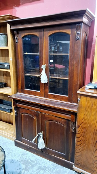 Lot 155 - BOOKCASE