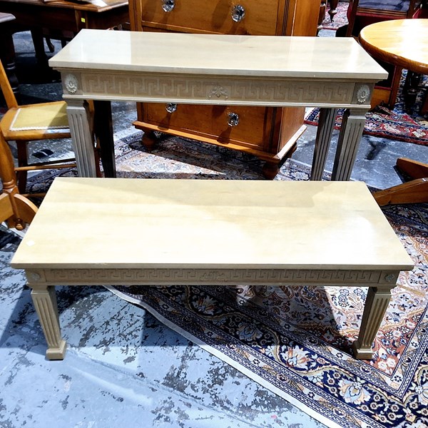 Lot 230 - CONSOLE TABLES