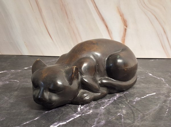 Lot 1245 - BRONZE CAT