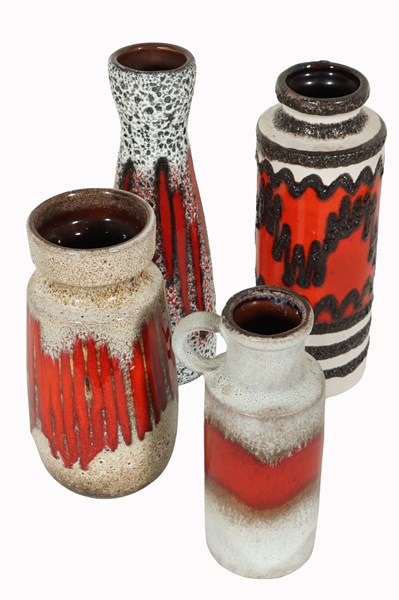 Lot 51 - POTTERY VASES