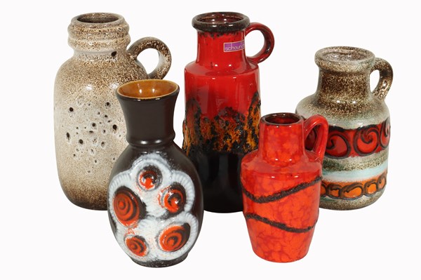 Lot 188 - POTTERY VASES