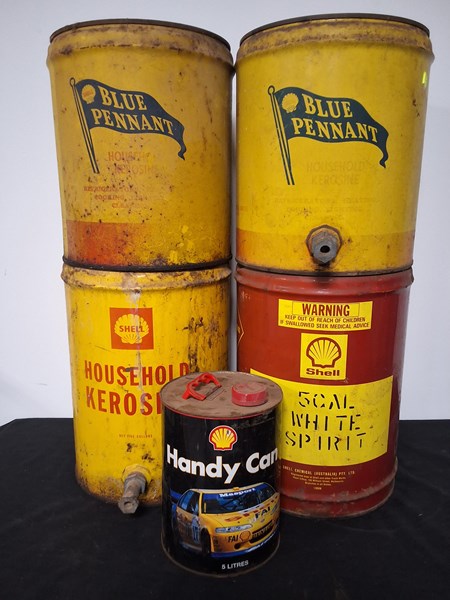 Lot 128 - OIL DRUMS