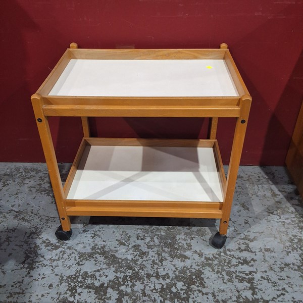 Lot 129 - TROLLEY TABLE