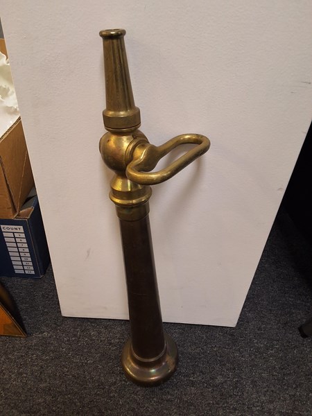 Lot 1303 - BRASS NOZZLE