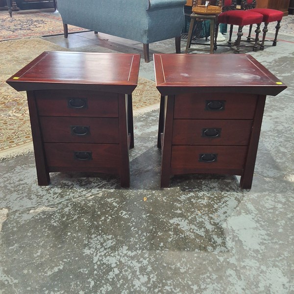 Lot 168 - BEDSIDE DRAWERS