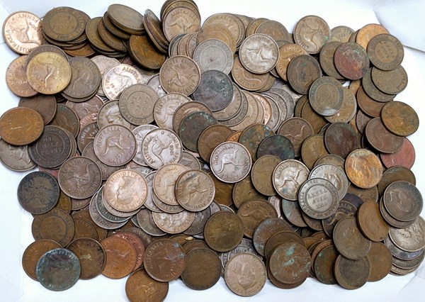 Lot 1158 - COPPER COINS