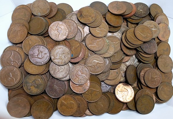 Lot 1159 - COPPER COINS