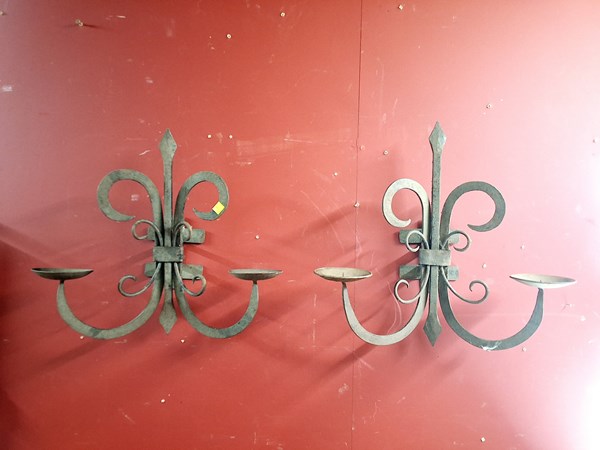 Lot 224 - WALL SCONCES