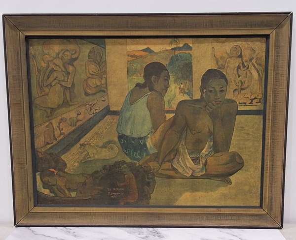 Lot 1203 - GAUGUIN PRINT