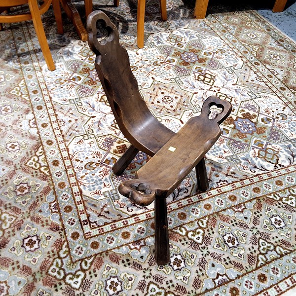 Lot 97 - BIRTHING CHAIR