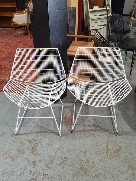 Lot 416 - SAUCER CHAIRS