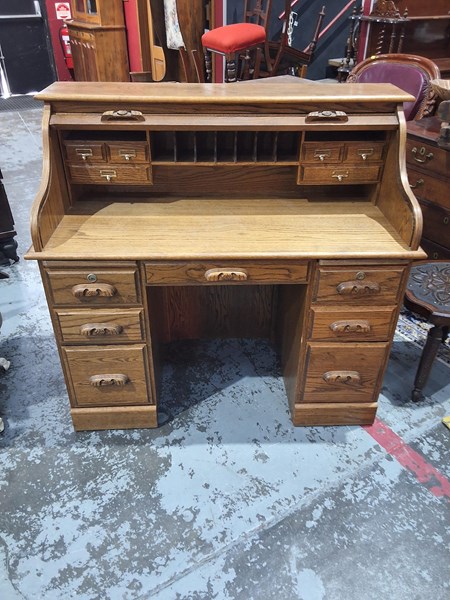 Lot 168 - ROLLTOP DESK