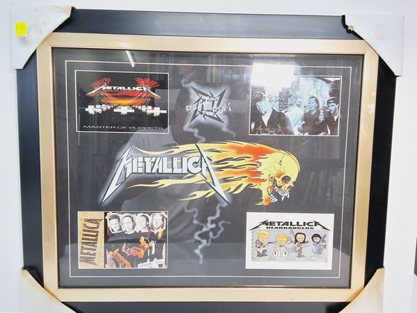 Lot 1178 - BAND FRAMED COLLECTABLE