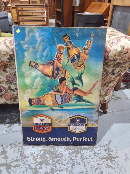 Lot 206 - METAL SIGN