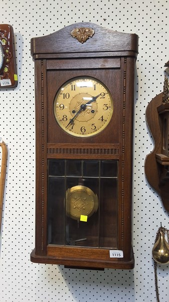 Lot 1115 - WALL CLOCK