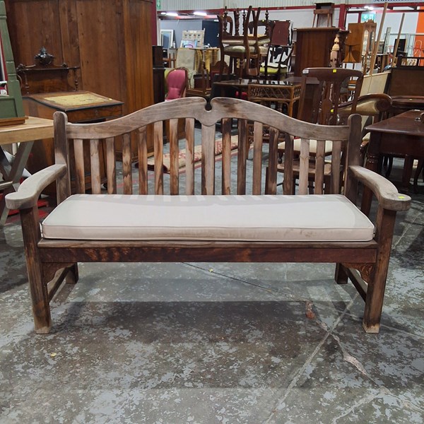 Lot 250 - OUTDOOR BENCH