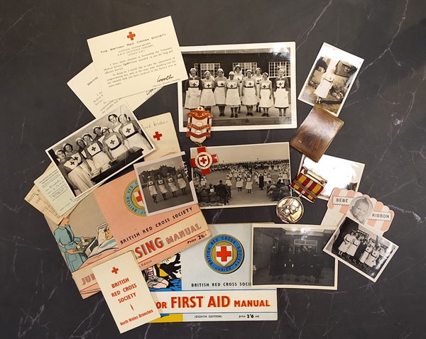 Lot 1100 - RED CROSS EPHEMERA