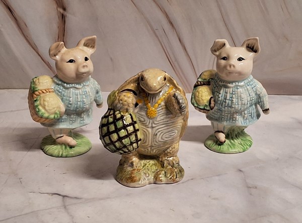 Lot 1179 - BEATRIX POTTER FIGURES