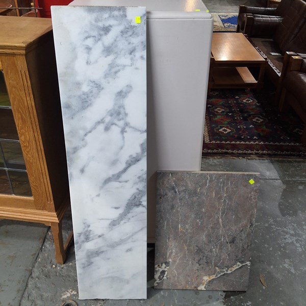 Lot 422 - MARBLE SLABS