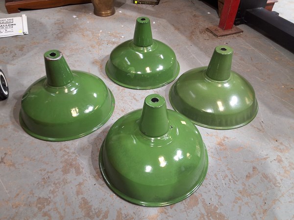 Lot 271 - INDUSTRIAL LIGHT SHADES