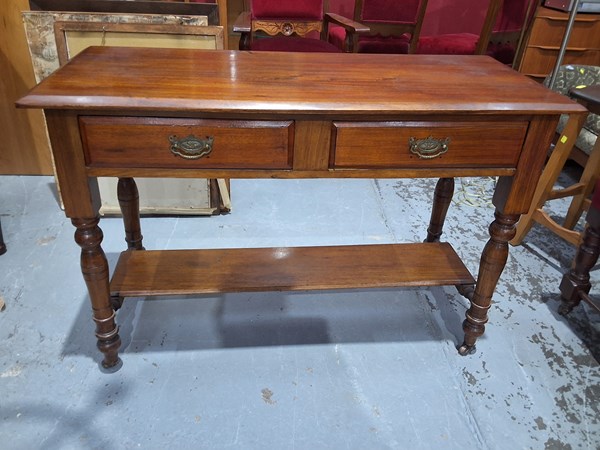 Lot 243 - CONSOLE TABLE