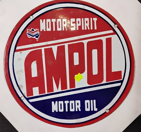 Lot 1188 - ENAMEL SIGN