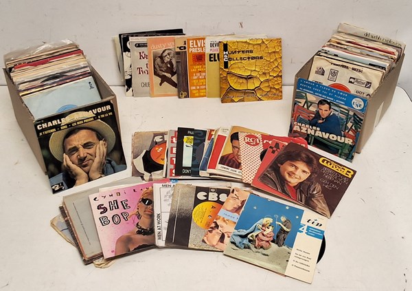 Lot 1284 - ROCK & POP 45S