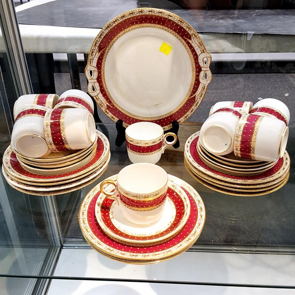 Lot 1185 - COFFEE & CAKE SET