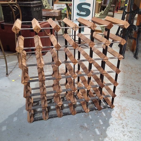 Lot 396 - WINE RACK