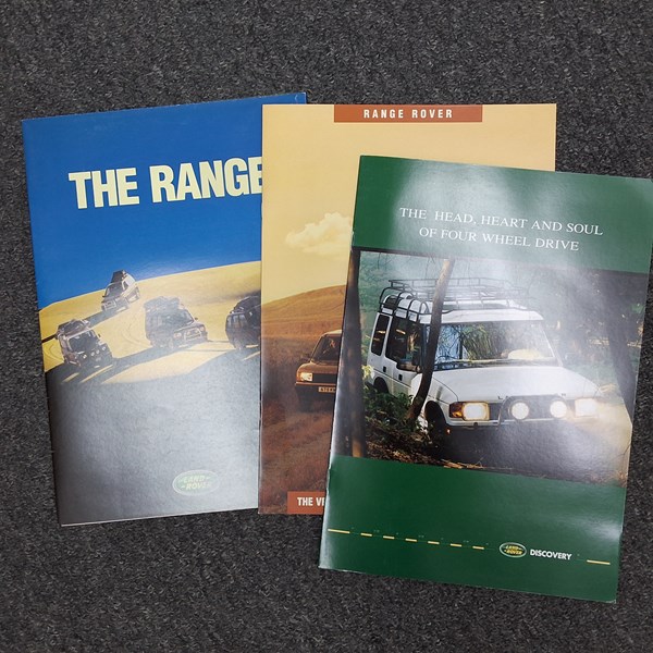 Lot 1204 - CAR BROCHURES