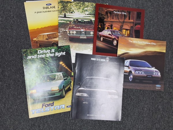 Lot 1193 - CAR BROCHURES