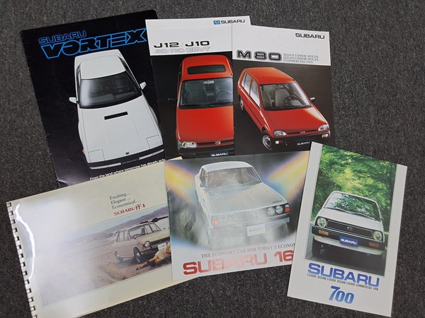 Lot 1195 - CAR BROCHURES