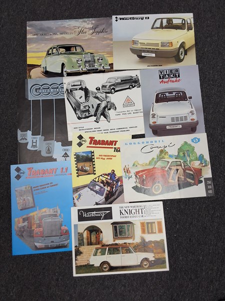 Lot 1197 - CAR BROCHURES