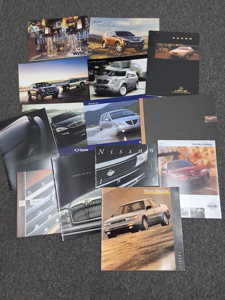 Lot 1201 - CAR BROCHURES