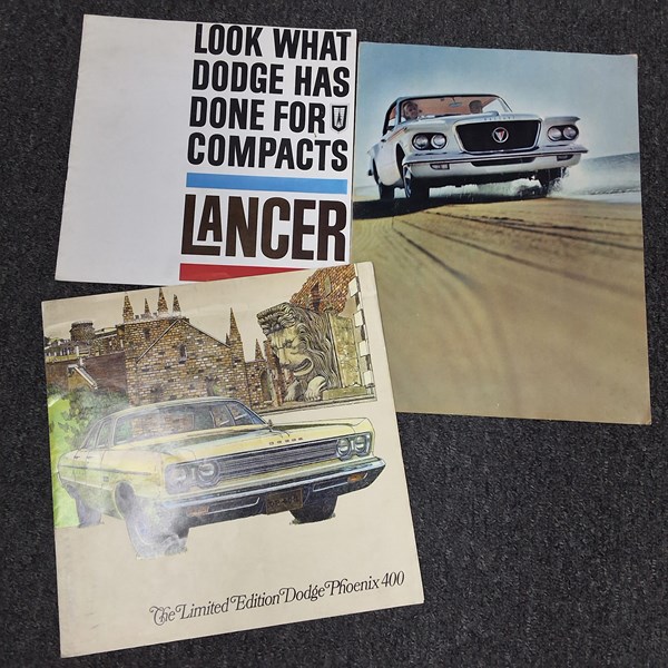 Lot 1209 - CAR BROCHURES