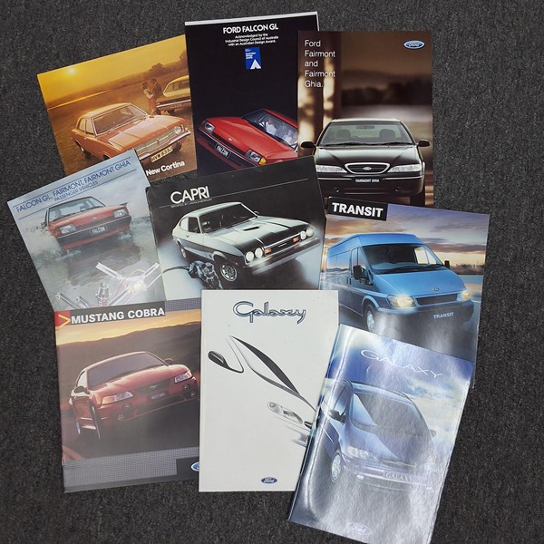 Lot 1199 - CAR BROCHURES