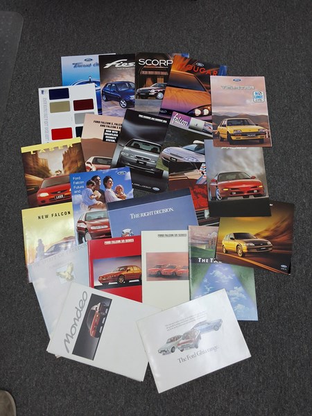 Lot 1203 - CAR BROCHURES