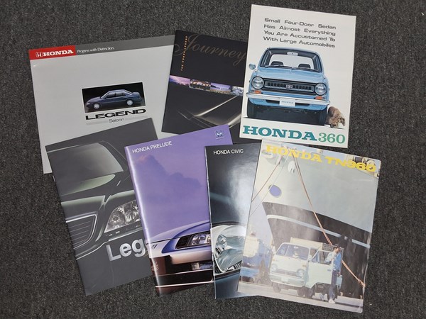 Lot 1213 - CAR BROCHURES