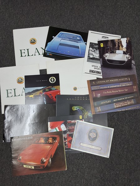 Lot 1211 - CAR BROCHURES