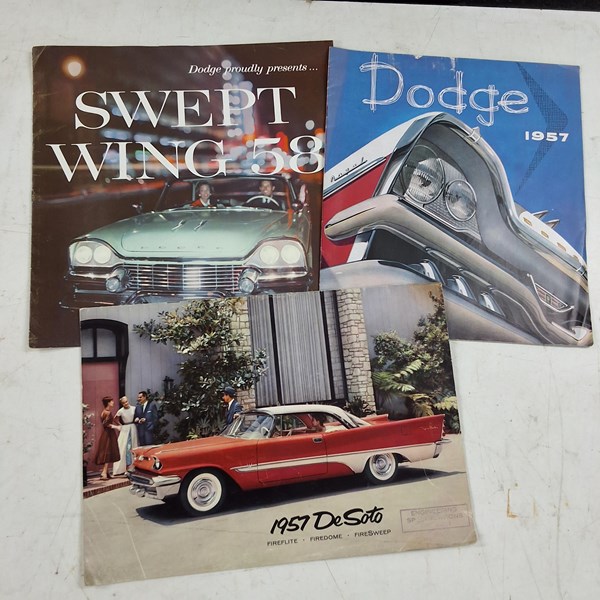 Lot 1241 - CAR BROCHURES