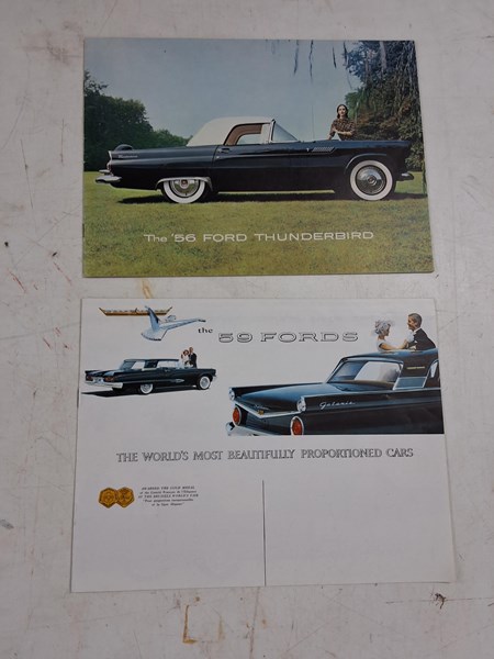 Lot 1215 - CAR BROCHURES