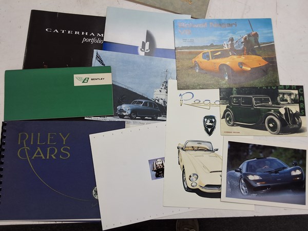 Lot 1217 - CAR BROCHURES