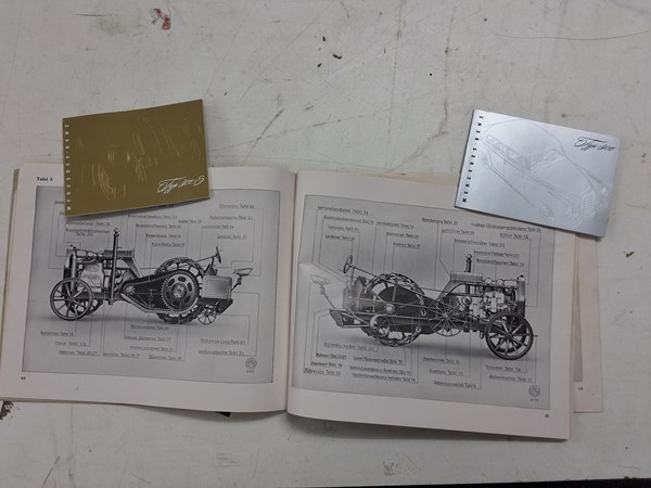 Lot 1170 - BENZ PARTS BOOK