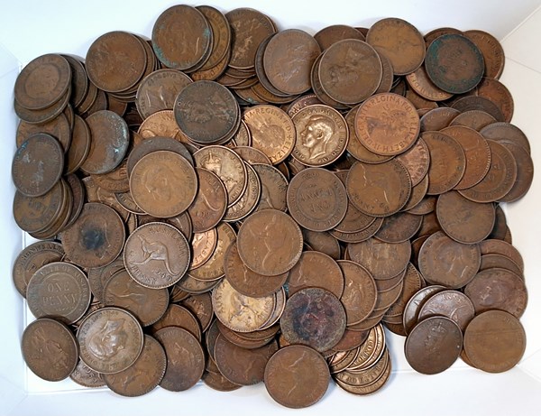 Lot 1257 - COPPER COINS