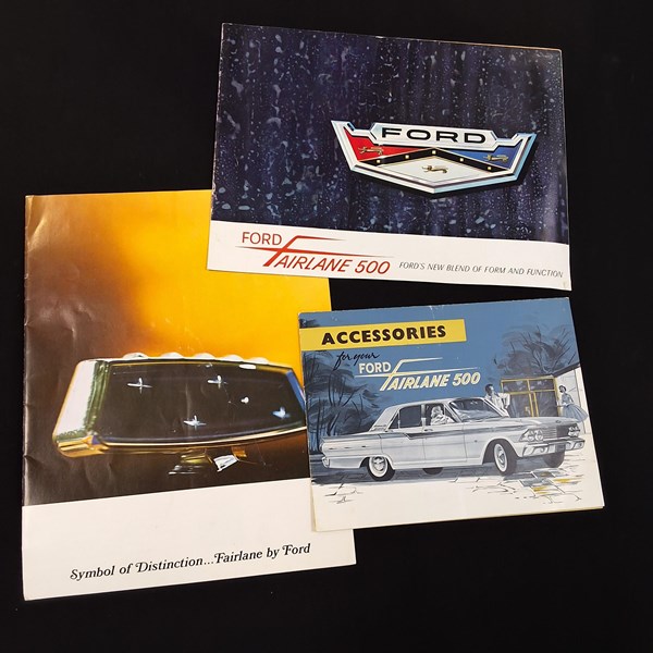 Lot 1206 - CAR BROCHURES