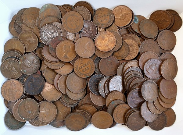 Lot 1258 - COPPER COINS